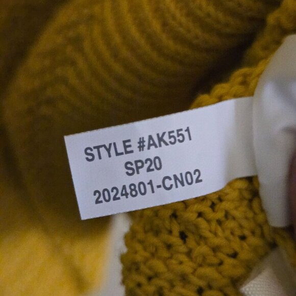 Madewell NWT Colorblock Crocheted Ruffled Strap Sweater Tank Size XL - Picture 9 of 10